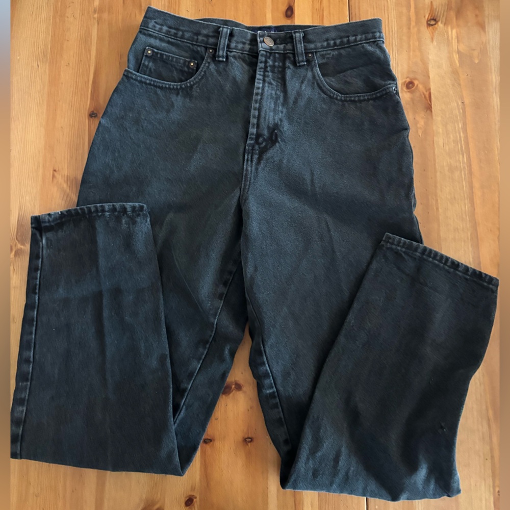 GAP Women's Black Tapered Ankle Jeans